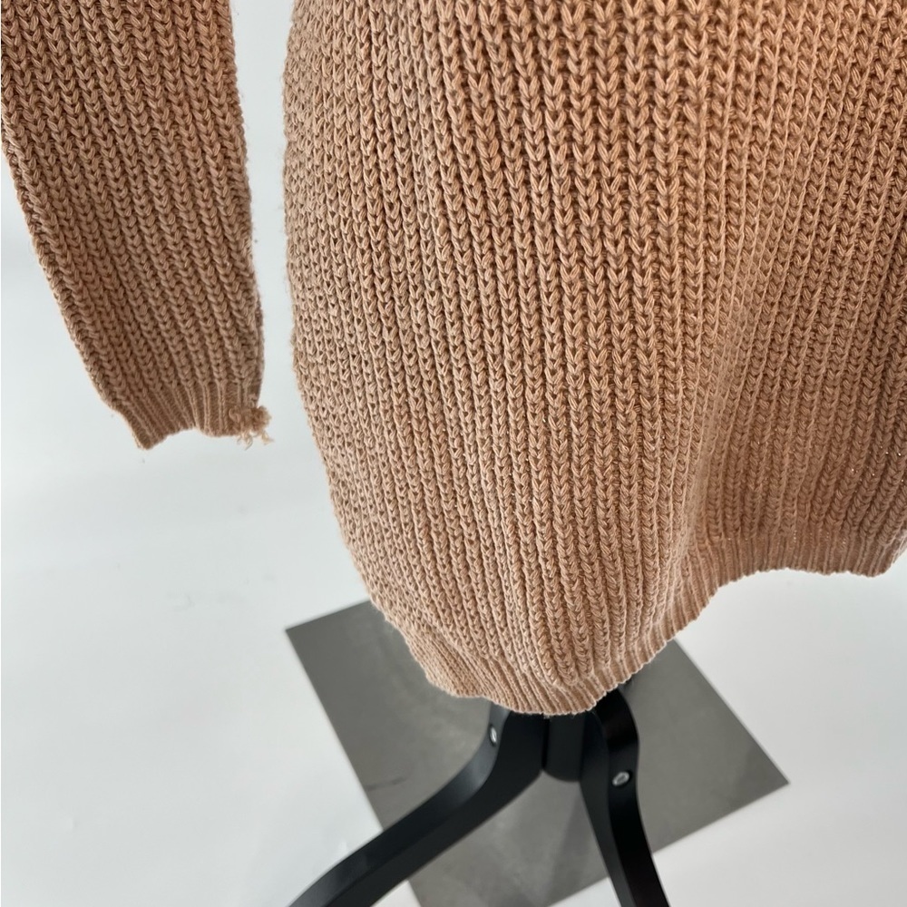 BOOHOO PLUS CHOKER SIDE SPLIT SWEATER Sz 12 - Picture 5 of 12